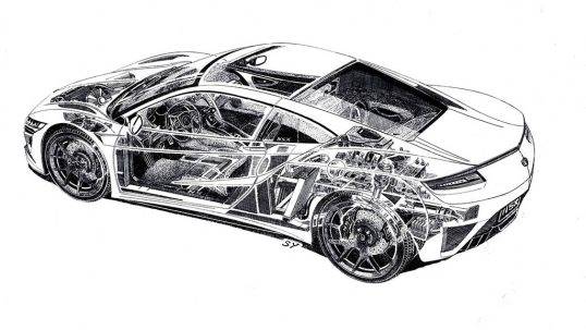 آکورا NSX، ترکیبی فوق‌العاده از هنر و تکنولوژی