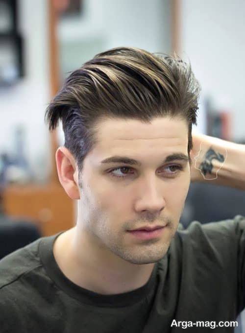 مدل موی مردانه رنگ شده با رنگ موهای جذاب مخصوص جوانان