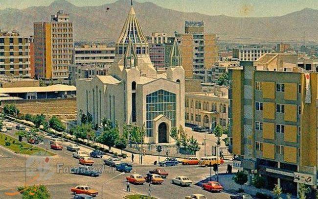 کلیسای سرکیس مقدس تقاطع کریم خان و ویلا- 1354

