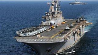 ادعای آسوشیتدپرس: قایق‌های ایرانی به کشتی حامل فرمانده آمریکایی نزدیک شدند
