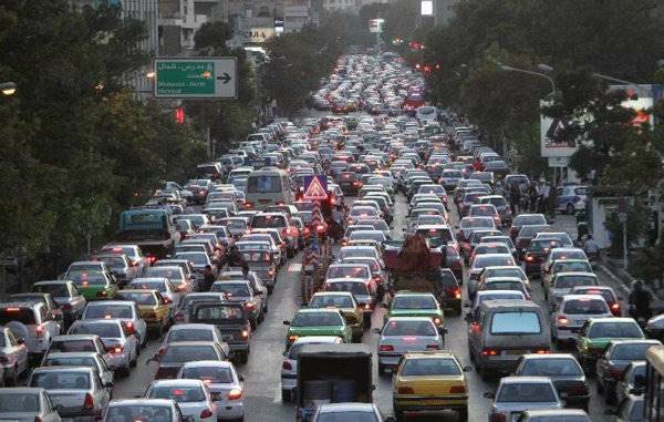 tehran traffic