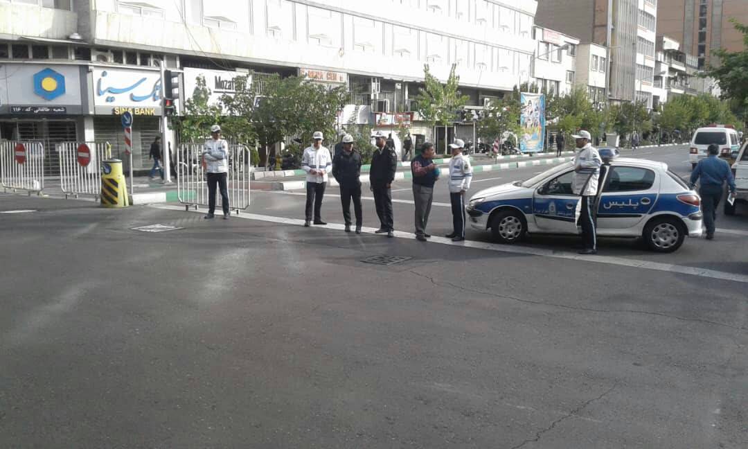 ممنوعیت تردد در مسیرهای راهپیمایی 13 آبان