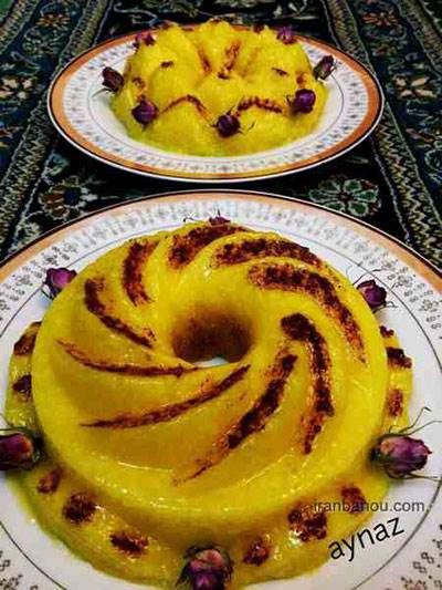 طرز تهیه شله زرد