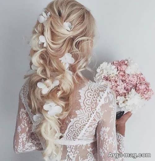 مدل موی باز عروس