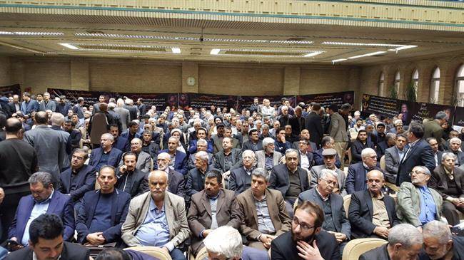 مراسم ترحیم نوربخش و تاج الدین در مسجد نور تهران برگزار شد+تصاویر