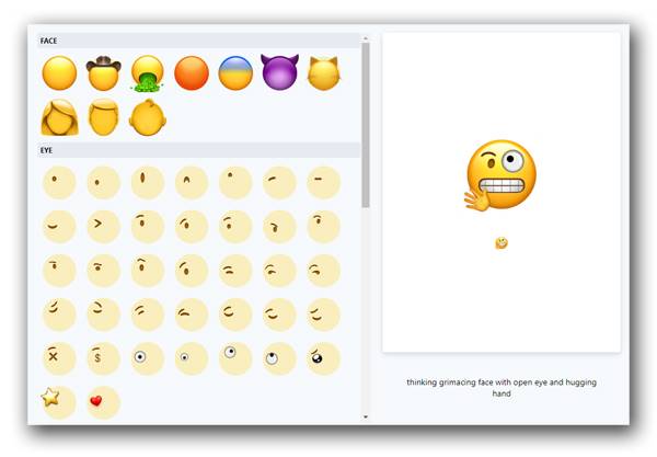 با Emoji Builder ایموجی‌ های مخصوص خودتان را بسازید