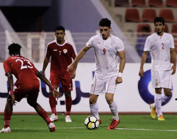 پیروزی تیم ملی فوتبال امید برابر عمان