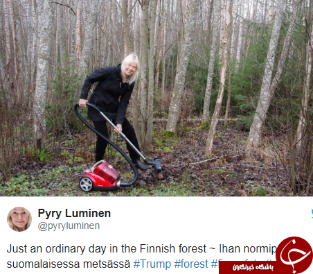 رئیس‌جمهور فنلاند دروغِ ترامپ را لو داد +عکس