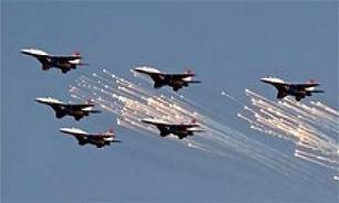 حملات هوایی جنگنده‌های سعودی پس از حمله پهبادی یمن به مواضع ائتلاف سعودی