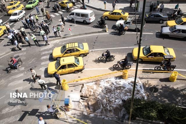 مجاورت پهنه‌های فرونشست زمین با دو گسل فعال تهران/تهدید 25 کیلومتر اتوبان آزادگان و44 پمپ بنزین