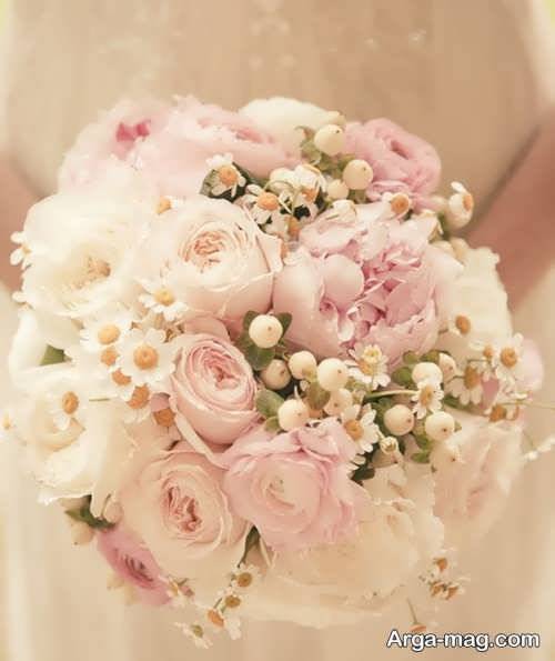 دسته گل زیبا برای عروس 