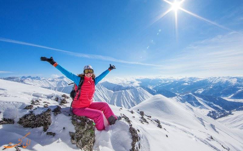 بهترین شهرهای گرجستان برای اسکی و ورزش های زمستانی