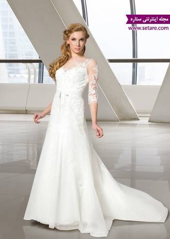 لباس عروس سوئدی - عکس لباس عروس - مدل لباس عروس -  لباس عروس زیبا - لباس عروس طرح دار