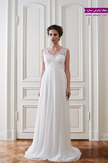 لباس عروس سوئدی - عکس لباس عروس - مدل لباس عروس -  لباس عروس زیبا - لباس عروس جلو باز