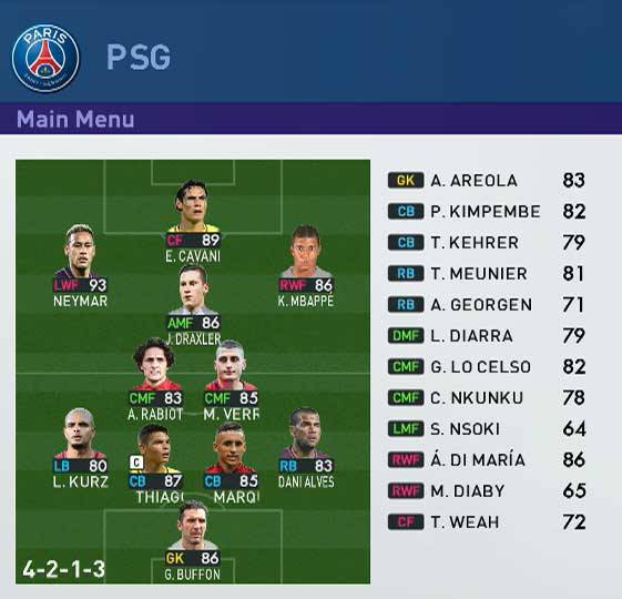 بازی PES 2019