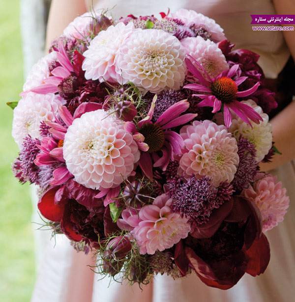 گل - تشریفات - دسته گل - دسته گل عروس - عروسی - گل آرایی