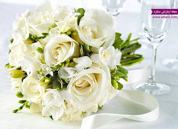گل - تشریفات - دسته گل - دسته گل عروس - عروسی - گل آرایی