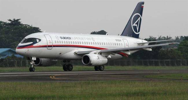 هواپیماهای مسافربری سوخو به ایران تحویل می شود