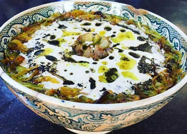 طرز تهیه آش جو با کشک