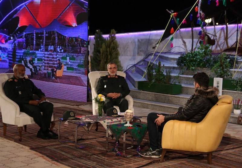 فرمانده قرارگاه قدس در تلویزیون: بازارچه‌های مرزی می‌تواند مشکلات مردم سیستان و بلوچستان را حل کند + عکس