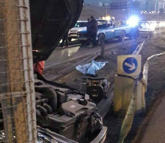تصادف سه خودرو در اتوبان تهران_ کرج/حادثه یک فوتی و دو مصدوم برجای گذاشت