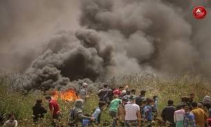 مشارکت ساکنان غزه در تظاهرات بازگشت/تاکید دوباره فلسطینیان بر حق مقاومت