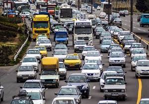آزادراه قزوین-کرج-تهران دارای ترافیک سنگین