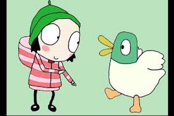 دوبله فصل سوم انیمیشن سارا و اردک