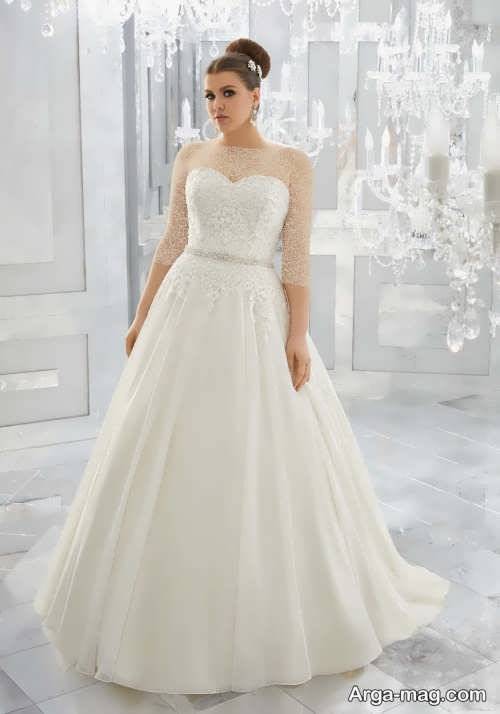 مدل لباس عروس سایز بزرگ با طرح های بسیار شیک و جذاب