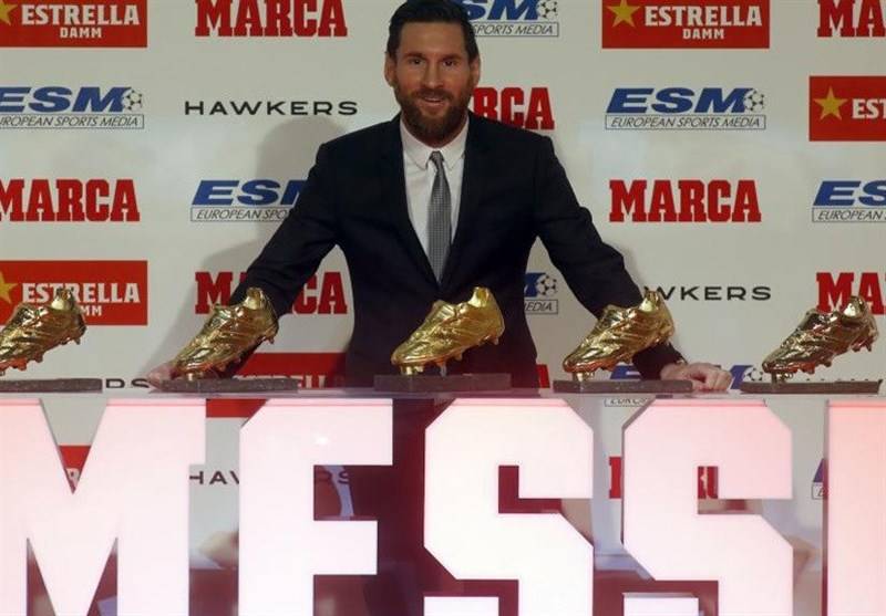 فوتبال جهان؛ مسی پس از دریافت کفش طلای پنجم: تصور کسب هیچ یک از این افتخارات را نمی‌کردم