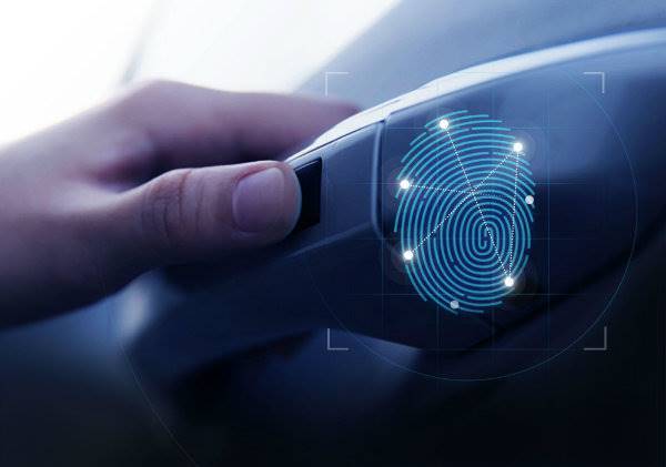 Hyundai's fingerprint tech 2