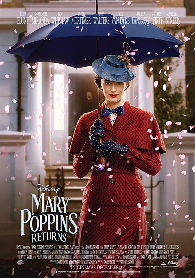 جدیدترین مجموعه پوستر فیلم مری پاپینز رونمایی شد