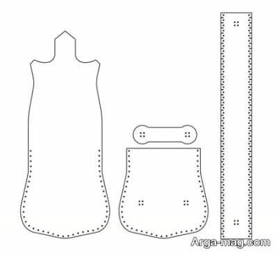 الگوی کیف چرم 
