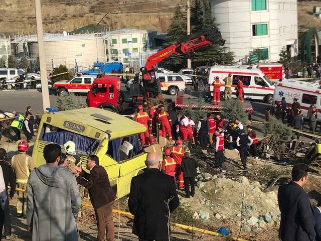 اتوبوس واژگون شده در دانشگاه آزاد تحت نظارت "شهرداری" نبود