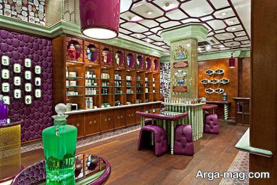 دکوراسیون فروشگاه عطر