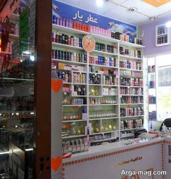 دکوراسیون فروشگاه عطر