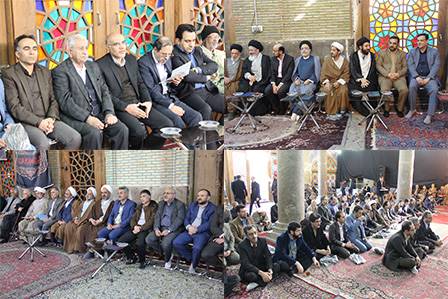 برگزاری مراسم بزرگداشت ارتحال آیت الله هاشمی شاهرودی در اصفهان