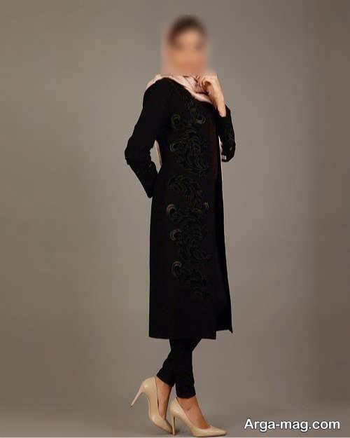 مدل مانتوی مشکی 2019