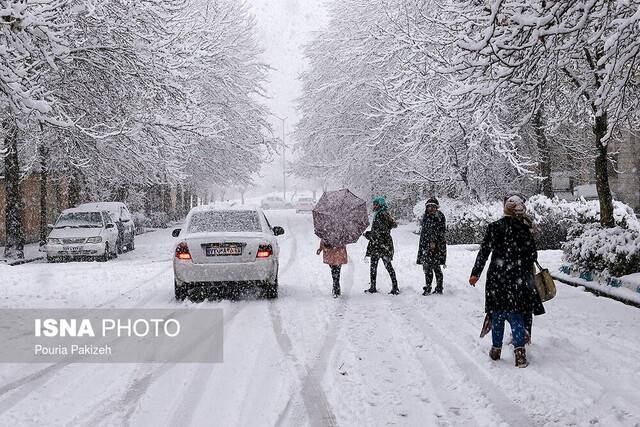 پنجشنبه تهران برفی می‌شود