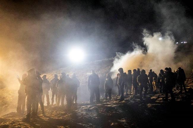 استفاده مجدد از گاز اشک‌آور علیه مهاجران در مرز‌های آمریکا