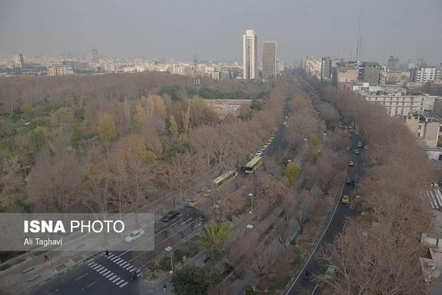 کاهش غلظت ذرات معلق در هوای تهران