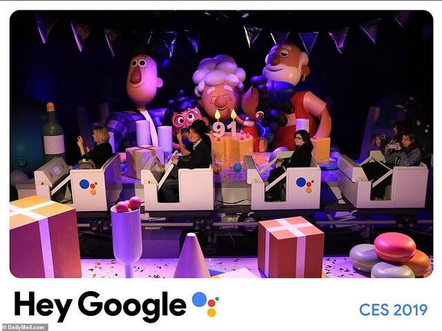 غرفه گوگل در نمایشگاه CES 2019 را ببینید+فیلم