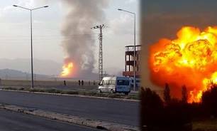 انفجار در نزدیکی خطوط لوله گاز در ترکیه