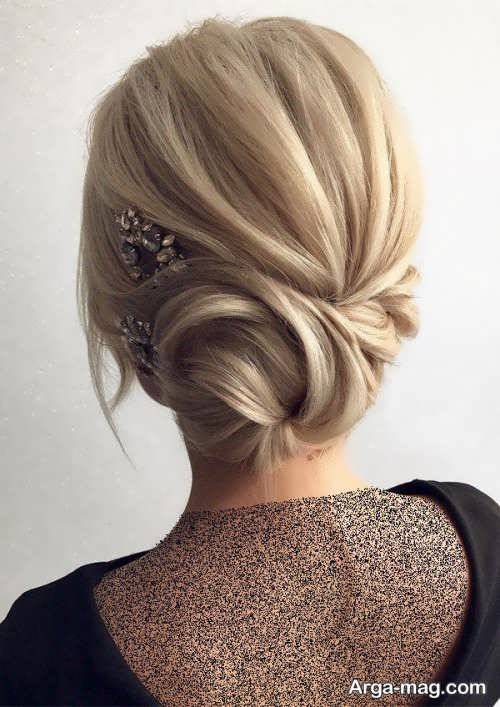 مدل موی بسته و زیبا برای عروس 
