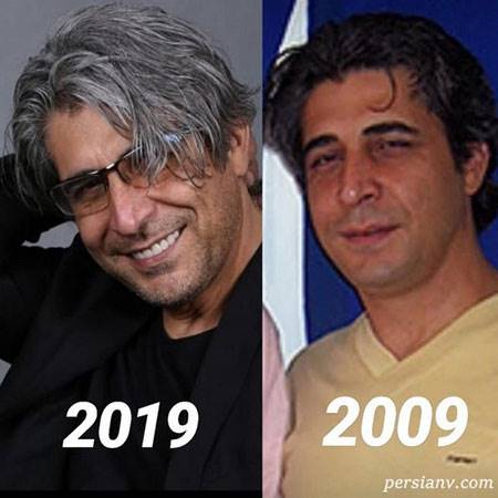 چالش ده سال قبل و بعد چهره‌های ایرانی