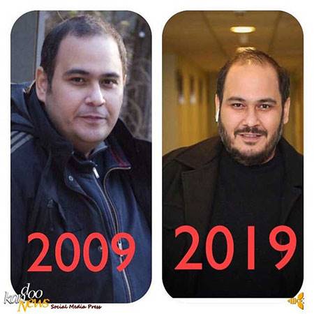 چالش ده سال قبل و بعد چهره‌های ایرانی