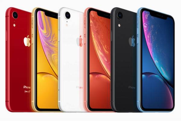 آیفون XR در سه ماهه‌ی پایانی 2018 پرفروش ترین گوشی اپل لقب گرفت