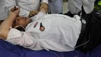 مصدومیت تیم اورژانس 115 پلور در هنگام امداد رسانی به مصدومین تصادفی