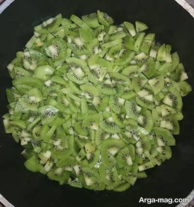 مراحل تهیه لواشک کیوی