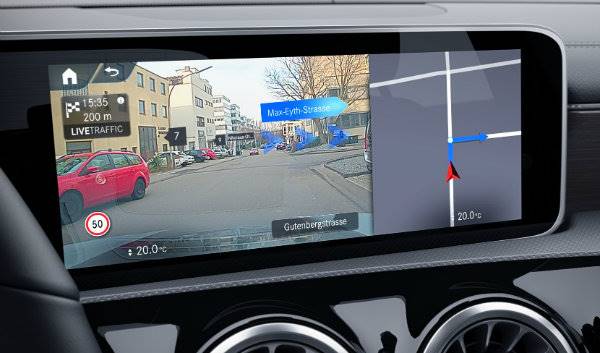 Advanced Navigation package for SE, Sport and AMG Line